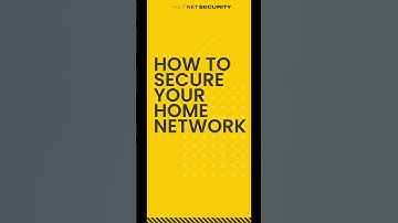 How to secure your home network #cybersecurity #security #awareness #tips #shorts