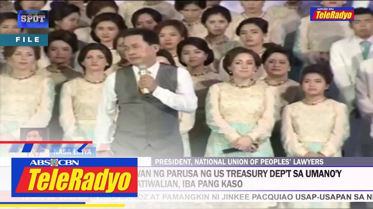 Panayam sa presidente ng NUPL tungkol sa pagpataw ng parusa ng US Treasury Dept kay Quiboloy
