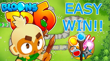 How to beat Monkey Meadow on Magic Monkeys Only! Bloons TD6