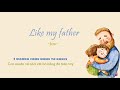 Vietsub | Like My Father - JAX | Nhạc Hot TikTok | Lyrics Video