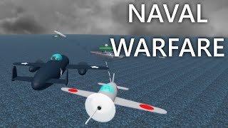 American Pilot In Roblox Naval Warfare