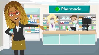 At the pharmacy - Talk about your health in French. Beginner and Intermediate level.