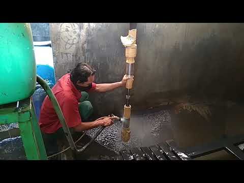 Proses sand blasting