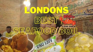 London’s ultimate seafood boil restaurant! Angry Crab shack | Day out in London | NQ64 Arcade Soho