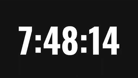 8 Hour Timer #timer #timemanagement #timerclock #trending