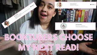 MY FAVOURITE BOOKTUBERS CHOOSE MY NEXT READ! || EPISODE 3