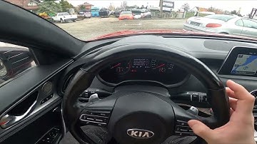 How to Enable or Disable Wipers and Lights Display on Speedometer in Kia Stinger ( 2017 – now )