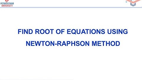 Newton Raphson method  to determine the Pressure drop of yield power law fluid flow in pipe
