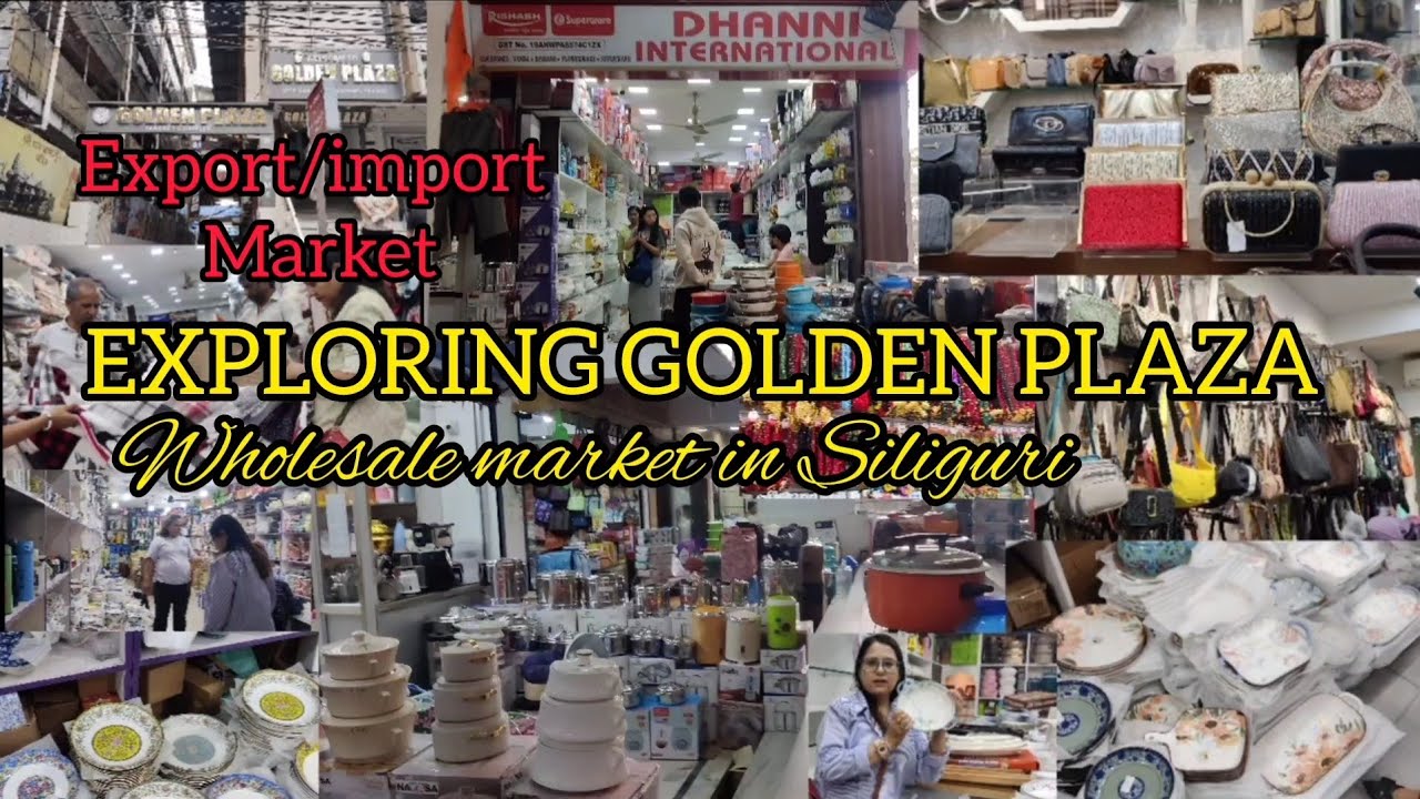 Exploring Golden Plaza Cheapest wholesale Market in Siliguri/ Every item ! Export aur import Market