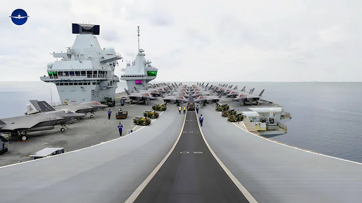 Red Alert!! UK's Most Powerful Carrier Ever Built Enters Action with the US Navy