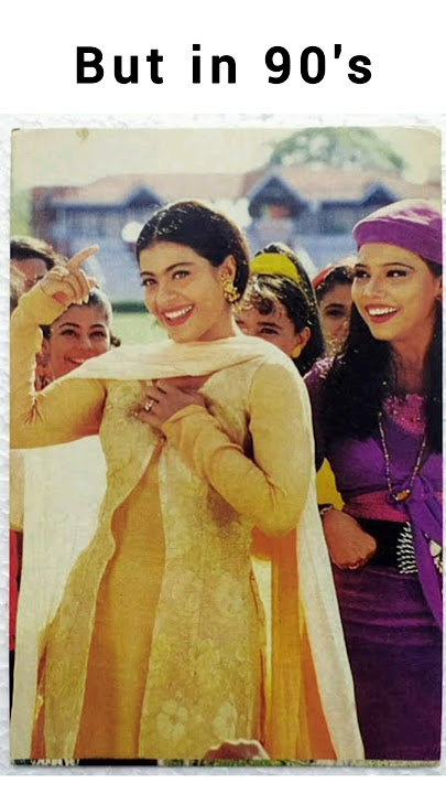 Bollywood actress Kajol 90's#bollywood #oldsong #kajol #shorts