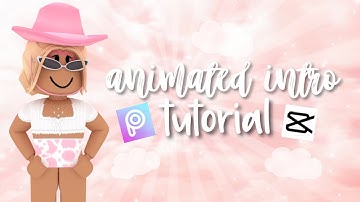 How to Make an Animated Intro on CapCut! (Super Easy) | ROBLOX