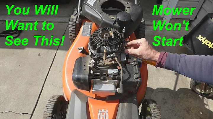 Lawn Mower Won't Start - Fuel or Spark Problem - Diagnose & Fix
