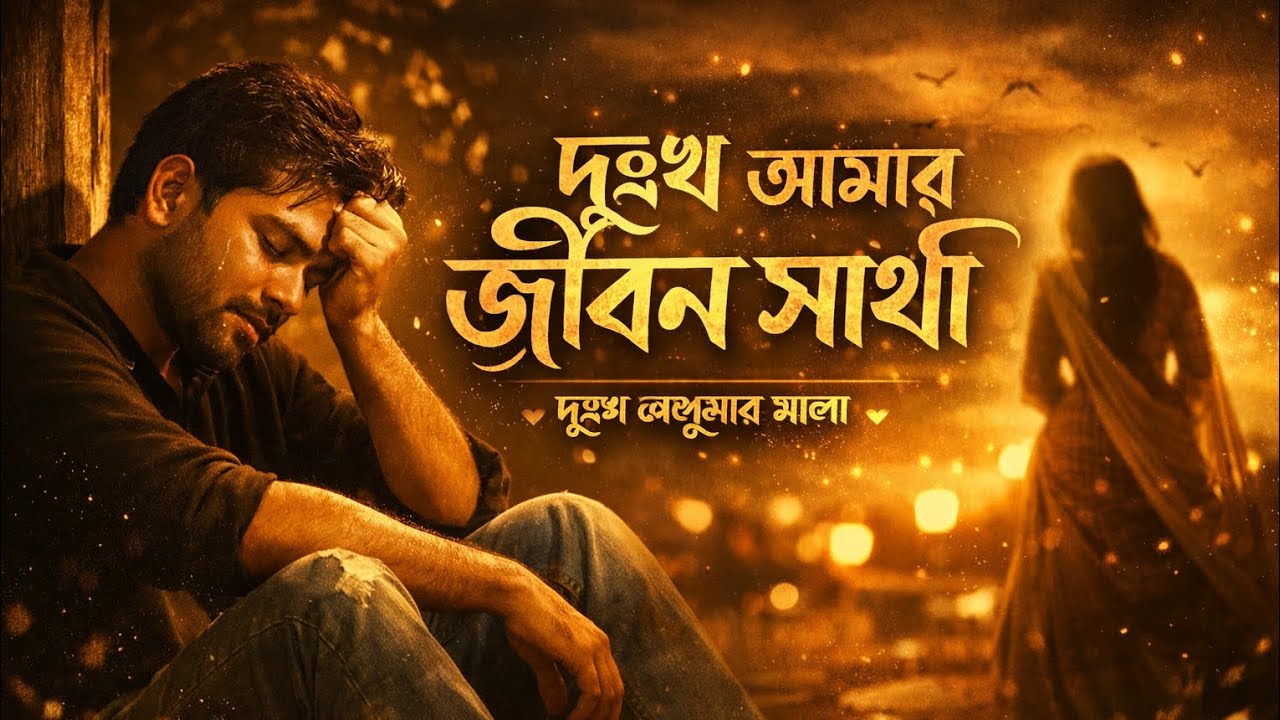 দুঃখ আমার জীবন সাথা | Sad Bangla Song 2026 | Emotional Love Song | Abinashi Sur