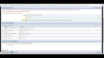 Submitting a Service Request