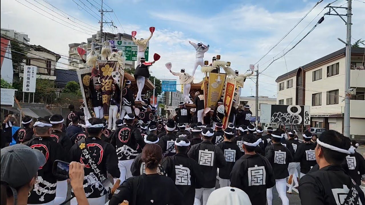 【Vlog】令和7年度岸和田だんじり祭 第2回試験曳き【地元】【1人旅】