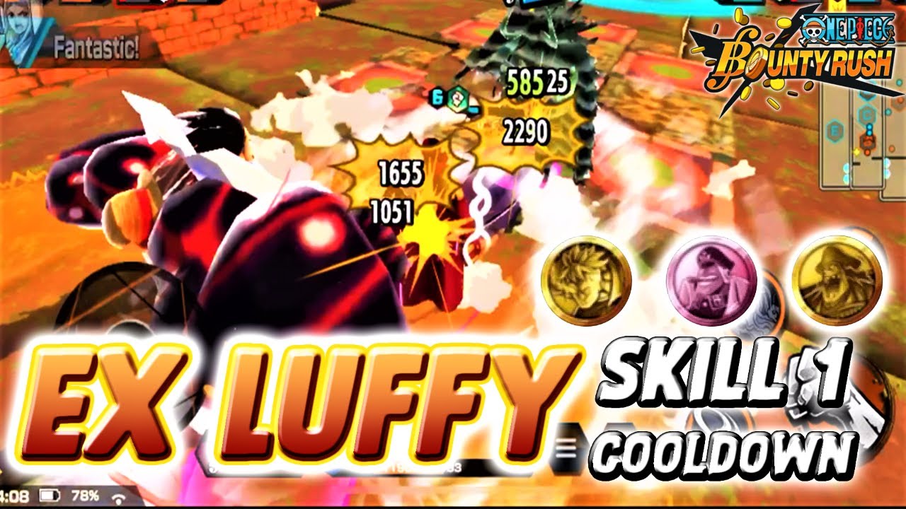 King of OPBR! 6* EX LUFFY [Lv.100] EPIC GAMEPLAY IN SS LEAGUE