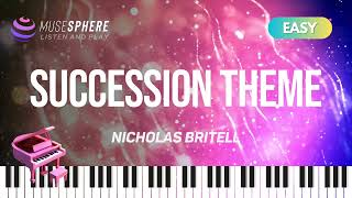 I love the second half - Succession_Theme-Nicholas Britell. Piano Tutorials & Sheet Music
