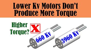 STOP Saying Lower Kv Motors Produce More Torque