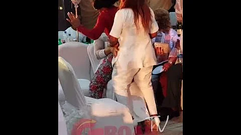 Faithia Balogun, Mide Martins and Iyabo Ojo Dances "ONE CORNER" At Mercy Aigbe's 40th Birthday Party