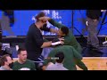 Giannis and Robin Lopez wrestling each other