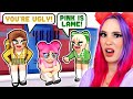 I GOT BULLIED FOR HAVING PINK HAIR IN BROOKHAVEN! ROBLOX BROOKHAVEN RP!