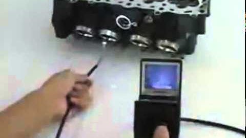 Boroscope Inspection Camera View of Car Engine - ViewTech Borescopes