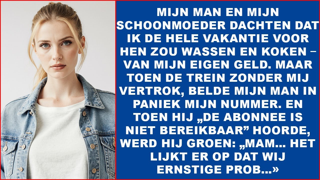 Ze dachten dat ik op vakantie hun dienstmeid les. Maar toen de trein zonder mij vertrok…