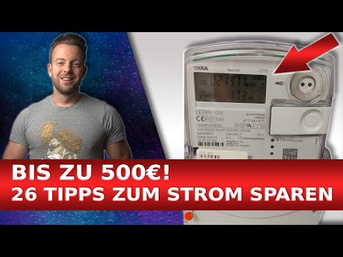 STROM SPAREN 🆗 26 Tipps um 200 - 500€ Stromkosten pro Jahr einzusparen! Energieeinsparung Zuhause