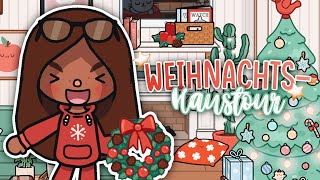 AESTHETIC WEIHNACHTS-HAUSTOUR 2023 🎄☃️ | HAUS EINRICHTEN AESTHETIC | TOCA BOCA TUTORIAL DEUTSCH