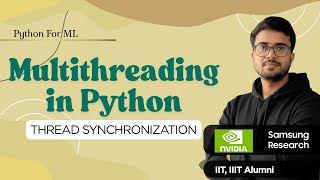1.17.3 Thread Synchronization in Python | Hindi Thread Synchronization Rlock In Python Hindi