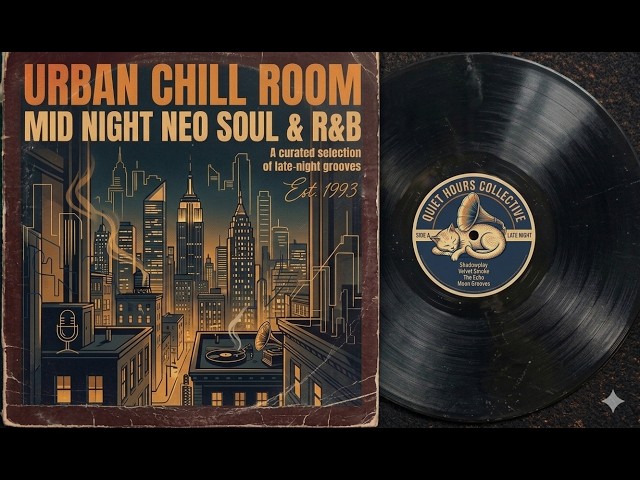 🎧 Midnight Vinyl Walk 🌙 真夜中のレコード散歩 | Smooth Neo Soul