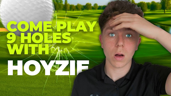 Come play 9 HOLES with HOYZIE (EPISODE 4)