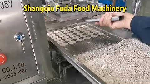 Hydraulic polvoron making machine/green bean cake machine/Mung bean red bean cake making machine