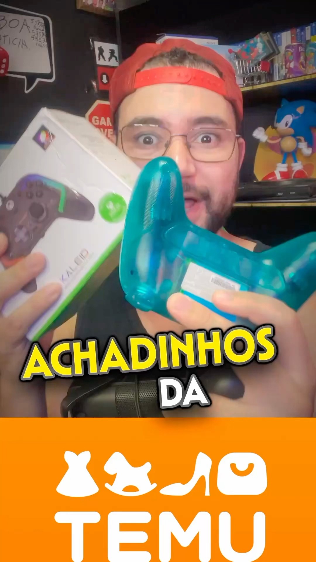 Melhores controles para Xbox e Nintendo Switch no temu