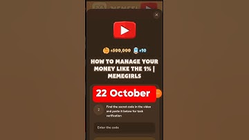 How To Manage Your Money Like The 1% | MemeGirls #memefi #code