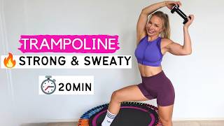 TRAMPOLINE+WEIGHTS🔥Full body | Add weights to your trampoline workout and watch what happens🔥