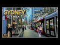 SYDNEY AUSTRALIA | City Walking Tour 4K | 2024