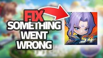 How To Fix Magic Chess GO GO Something Went Wrong Error | Final Solution