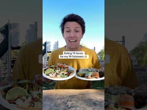 Sooo many tacos 😭 #tacos #food #challenge