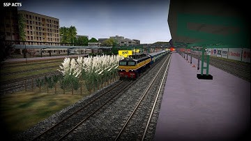 Open Rails Mahalaxmi Express meets Tapovan Express at Thane