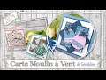 Tutoriel carte au moulin  vent par coulheure papier