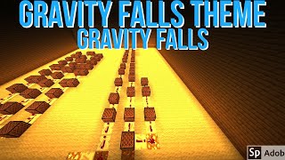 Minecraft note blocks: Gravity falls theme