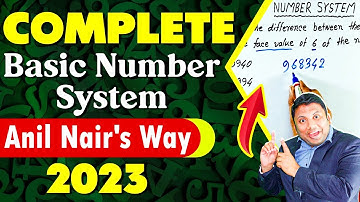 Complete Basic Number System By Anil Nair | Unbelievable Math Hacks | Solve Problems in Seconds