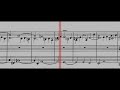 BWV 588 - Canzona in D Minor (Scrolling)