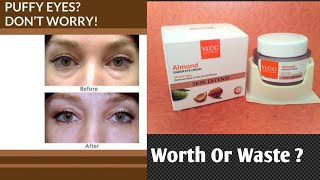 Vlcc Under Eye Cream Review | Remove Puffiness,Wrinkles & Dark Circles | Skincare,beauty & Products