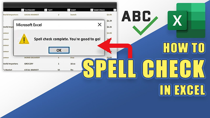 Lỗi spell check complete youre good to go năm 2024