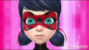LADYBUG s6 Power Up Transformation. prisma 3d mobile animator!