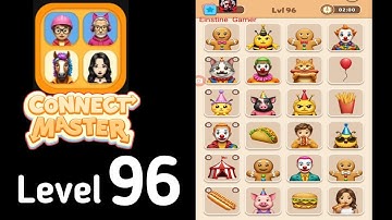 Connect Master Match Puzzle level 96 Guide Walkthrough Solution