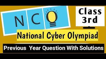 class 3rd Cyber Olympiad //Sample Paper//With Explanation//Cyber Olympiad Class 3rd Model Paper